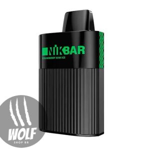 Nikbar 6000 Puffs Strawberry Kiwi Ice Pod Descartável