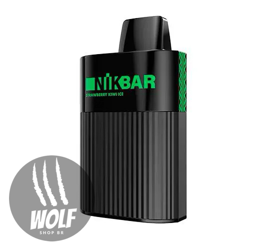 Nikbar 6000 Puffs Strawberry Kiwi Ice Pod Descartável