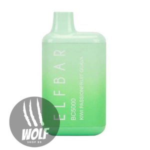 Elf Bar BC5000 Kiwi Passion Fruit Guava Pod Descartável