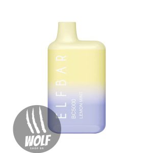 Elf Bar BC5000 Lemon Mint Pod Descartável