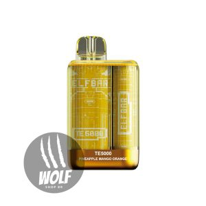 Elf Bar TE5000 Pineapple Mango Orange Pod Descartável 5000 Puffs