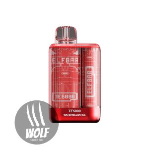 Elf Bar TE5000 Watermelon Ice Pod Descartável 5000 Puffs