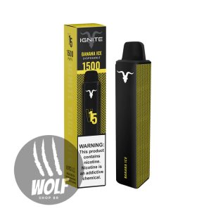 Ignite V15 Banana Ice Pod Descartável 1500 Puffs