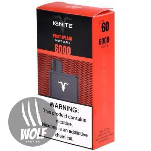 Ignite V60 Fruit Splash Pod Descartável 6000 Puffs