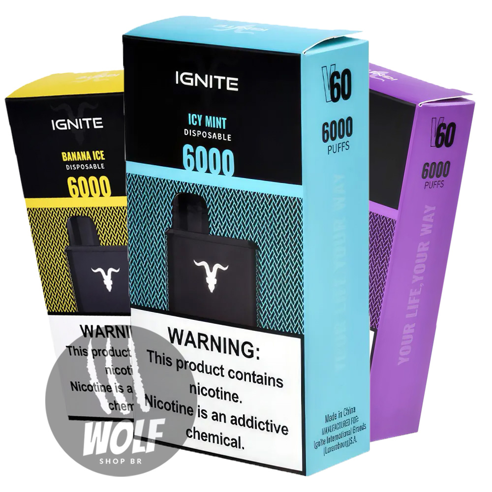 Ignite Vaporizador com Sabor Único e Intenso