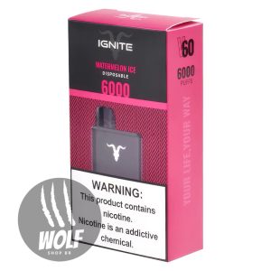 Ignite V60 Watermelon Ice Pod Descartável 6000 Puffs