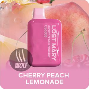 Lost Mary OS5000 Cherry Peach Lemonade Pod Descartável 5000 Puffs