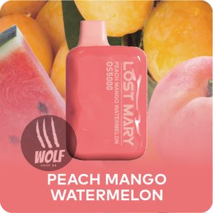Lost Mary OS5000 Peach Mango Watermelon Pod Descartável 5000 Puffs