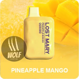 Lost Mary OS5000 Pineapple Mango Pod Descartável 5000 Puffs