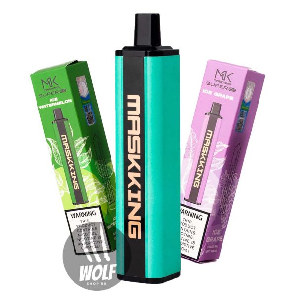 Maskking Super CC Pod Descartável 3000 Puffs 1500mAh