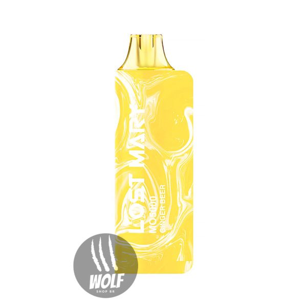 Pod Descartável Lost Mary MO5000 Sabor Ginger Beer na Wolf