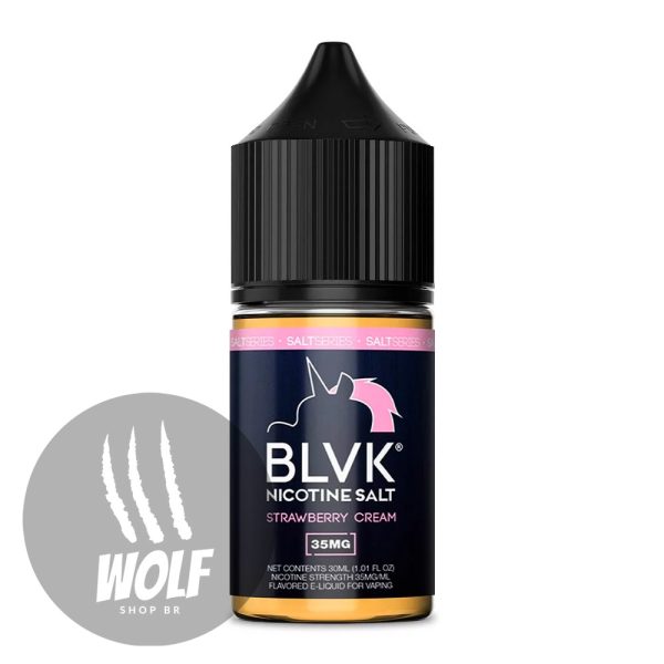 Líquido BLVK Unicorn Strawberry Cream na Wolf