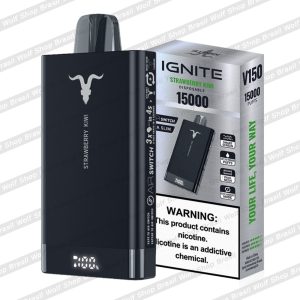 Pod Descartável Ignite V150 Strawberry Kiwi na Wolf