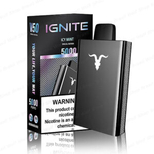 Principal Pod Descartável IGNITE V50 Black Special Edition na Wolf Shop Brasil