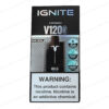 Caixa Pod Descartável IGNITE V120 PRO Black na Wolf Shop Brasil