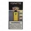 Caixa Pod Descartável IGNITE V120 PRO Gold na Wolf Shop Brasil