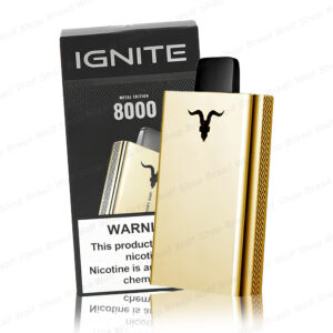 Principal Pod Descartável IGNITE V80 Gold Edition na Wolf Shop Brasil